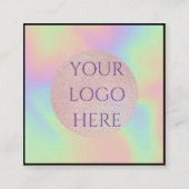 Code QR numérisable cartes de visite de médias soc (Dos)