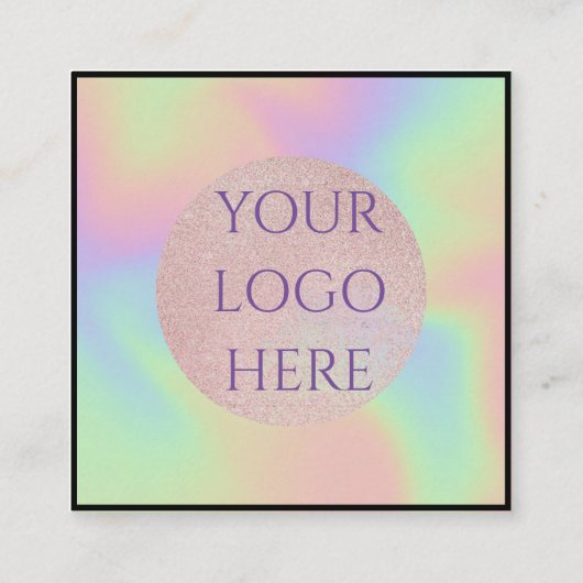 Code QR numérisable cartes de visite de médias soc (Dos)