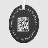 Code QR personnalisé Design promotionnel pour Entr (devant)