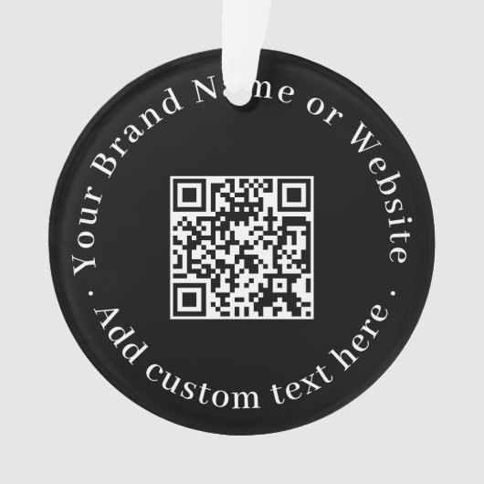 Code QR personnalisé Design promotionnel pour Entr (devant)