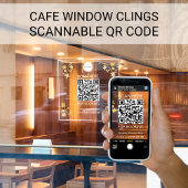 Code QR personnalisé Effacer le panneau en verre t