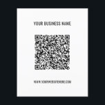 Code QR personnalisé et prospectus professionnel p<br><div class="desc">Votre code QR et votre texte Promotional Business Personnalisé - Ajoutez votre code QR / Image ou logo et Texte / Information - Redimensionnez et déplacez les éléments avec l'outil de personnalisation. Choisissez / ajoutez votre arrière - plan préféré / couleurs de texte / police / taille ! Bonne chance...</div>