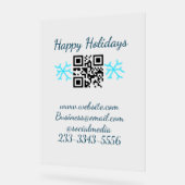 code QR personnalisé simple ajouter votre nom text (Angle)