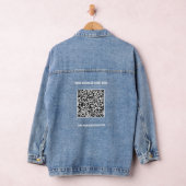 Code QR personnalisé - Veste Denim Business - Exem (Hangar)