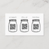 Code QR - Petits Cartes de visite Conseils d'analy (Devant)