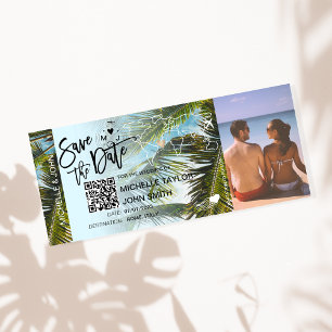 Code QR Photo Enregistrer la Carte d'Embarquement
