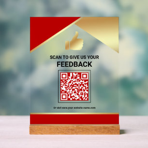 Code QR Red Gold Commentaires des clients
