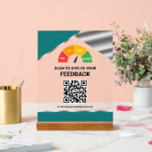 Code QR sans contact Commentaires clients Sarcelle (Mariage)