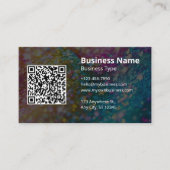 Code QR scannable de logo de carte de visite (Devant)