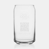 Code QR simple logo d'entreprise pour les événemen (Verso)