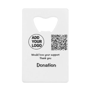 Code QR simple minimal ajouter logo texte médias s