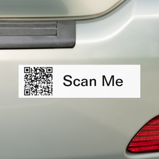 Code QR - Sticker pare-chocs (En voiture)