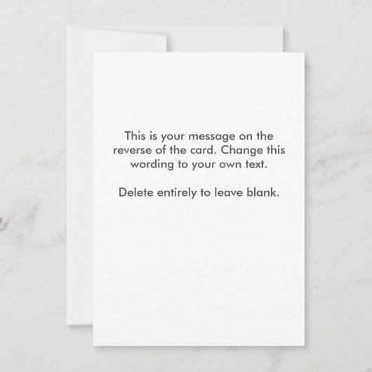 Code QR sur une carte (Dos)