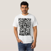 Code Qr T-shirt (Devant entier)