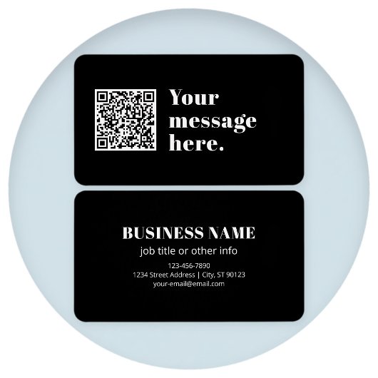 Code QR téléchargé et texte rétro modifiable