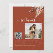 Code QR Terracotta Tombez amoureux invitation de m (Dos)