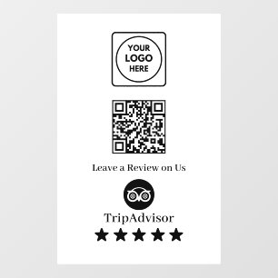 Code QR Tripadvisor Panneau d'affichage des avis