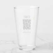 Code QR VENMO la Mariée pour un Verre Bachelorette (Dos)