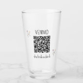 Code QR VENMO la Mariée pour un Verre Bachelorette (Devant)