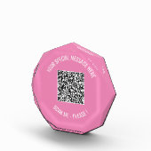 Code QR Votre Message Spécial Bloc Photo Surprise (Droite)