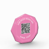 Code QR Votre Message Spécial Bloc Photo Surprise (Gauche)