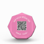 Code QR Votre Message Spécial Bloc Photo Surprise (Devant)