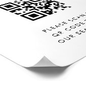 Code QR Votre Siège Attend Le Tableau De Sièges Ma (Coin)