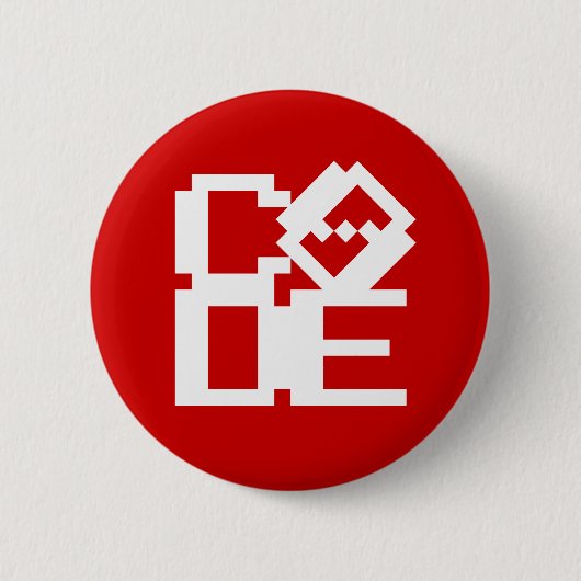 CODE RONDE BUTTON 5,7 CM (Voorkant)