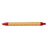CODE Rood op elke kleur Zwarte Inkt Pen (Voorkant)