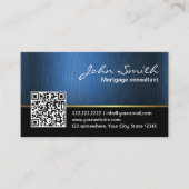 Code Royal QR Agent hypothécaire Carte de visite (Devant)