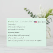 Code secret Carte d'anniversaire 🕵️ ♂️ Conspirati (Debout devant)