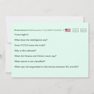 Code secret Carte d'anniversaire 🕵️ ♂️ Conspirati