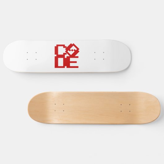 CODE SKATEBOARD (Horizontaal)