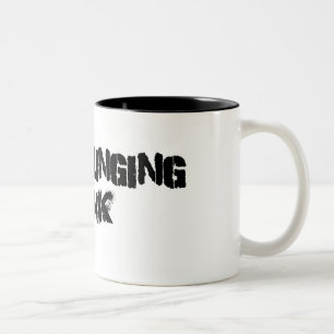 Code Slling Punk Tweekleurige Koffiemok