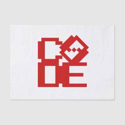CODE TISSUEPAPIER (Voorkant)