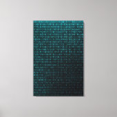 Code van Bestaan Canvas Afdruk (Voorkant)