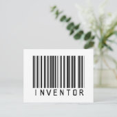 Code van de inventarisatiebalk briefkaart (Staand voorkant)