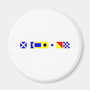 Code vlag Madison Magneet