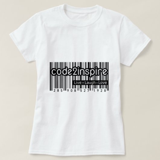 Code voor Inspire T-Shirt (Design voorkant)
