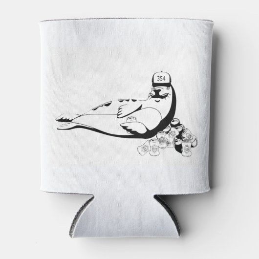 Code voor klassenpartij van 354 blikjeskoeler (Voorkant)