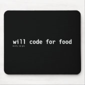 code voor mousepad voor levensmiddelen muismat (Voorkant)