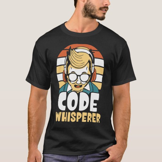 Code Whisperer Codeprogrammeercode voor whisky Pr T-shirt (Voorkant)