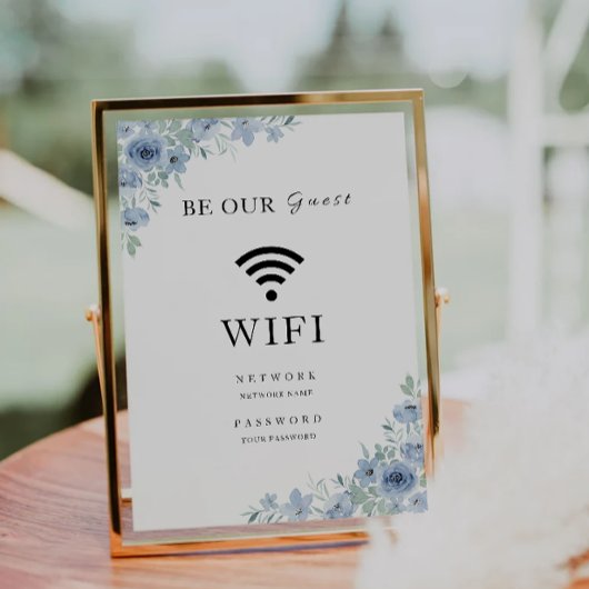 Code Wifi Bleu, Invitation Connect