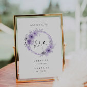 Code Wifi Violet, Invitation Wifi Connect