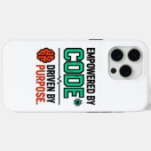 Code With Purpose iPhone Hoesje (Achterkant (horizontaal))
