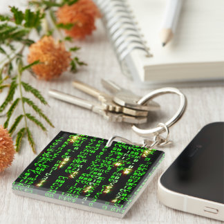 Codecombinatie Acrylische Sleutelhanger