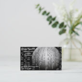 Codeerder of tutor visitekaartje (Staand voorkant)