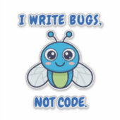 Codeerhumor Sticker (Voorkant)