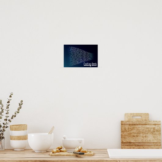 Codegeek computercode poster (Keuken)