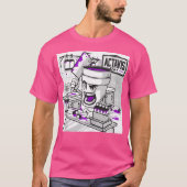 Codeine Double Cup Paars Drink Sizzurp Rap H T-shirt (Voorkant)